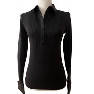 NWOT Wolford tuxedo style bodycon top